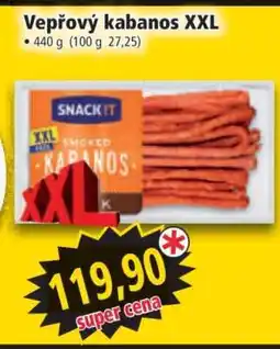 Norma Vepřový kabanos XXL nabídka