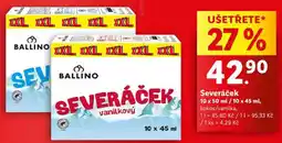 Lidl Severáček, 10x 50 ml/10x 45 ml nabídka