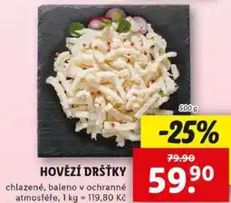 Lidl HOVĚZÍ DRŠŤKY, 500 g nabídka
