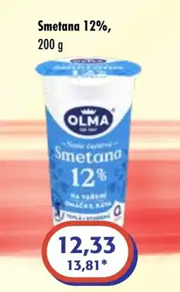 ČEPOS OLMA Smetana 12% nabídka