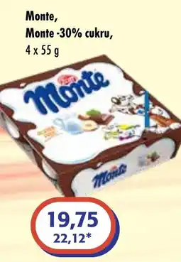 ČEPOS Monte, Monte -30% cukru nabídka