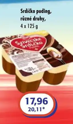 ČEPOS Srdíčko puding nabídka