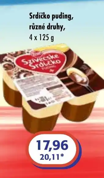 ČEPOS Srdíčko puding nabídka