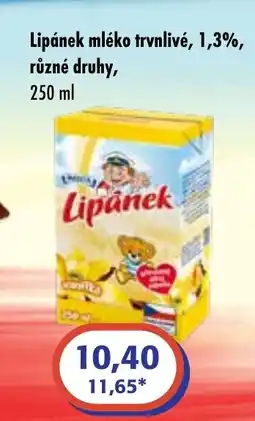 ČEPOS Lipánek mléko trvnlivé, 1,3% nabídka