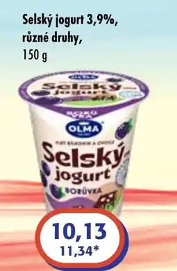 ČEPOS Selský jogurt 3,9% nabídka