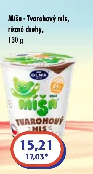 ČEPOS Míša - Tvarohový mls nabídka