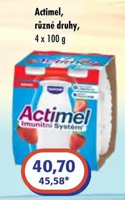 ČEPOS Actimel nabídka