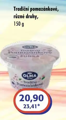 ČEPOS Tradiční pomazánkové nabídka