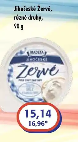 ČEPOS Jihočeské Žervé nabídka