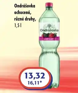 ČEPOS Ondrášovka ochucená nabídka