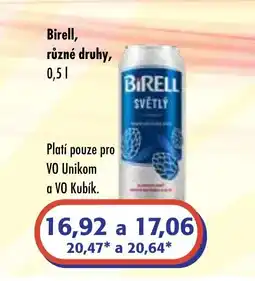 ČEPOS BIRELL nabídka