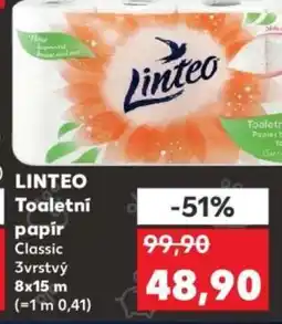 Kaufland LINTEO Toaletní papír nabídka