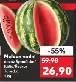 Kaufland Meloun vodní nabídka