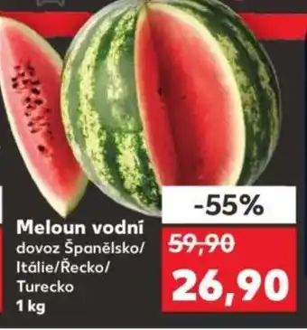 Kaufland Meloun vodní nabídka