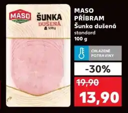 Kaufland MASO PŘÍBRAM Šunka dušená nabídka