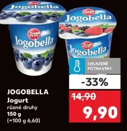 Kaufland Jogobella Jogurt nabídka