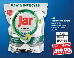Kaufland JAR Tablety do myčky nabídka
