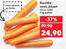 Kaufland Karotka- nová sklizeň nabídka