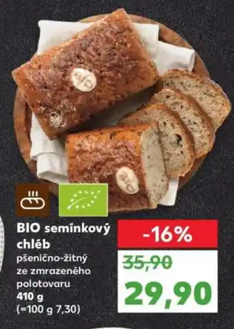 Kaufland Bio semínkový chléb nabídka