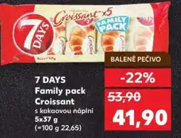 Kaufland 7 DAYS Family pack Croissant nabídka