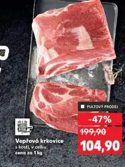 Kaufland Vepřová krkovice nabídka