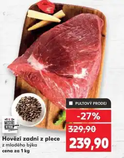 Kaufland Hovězí zadní z plece nabídka