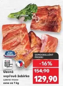 Kaufland Uzená vepřová žebírka nabídka