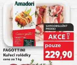 Kaufland Fagottini Kuřecí roládky nabídka