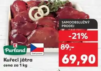 Kaufland Kuřecí játra nabídka