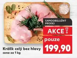 Kaufland Králík celý bez hlavy nabídka