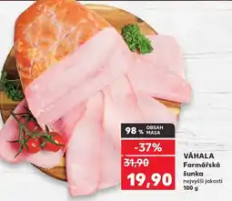 Kaufland VÁHALA Farmářská šunka nabídka