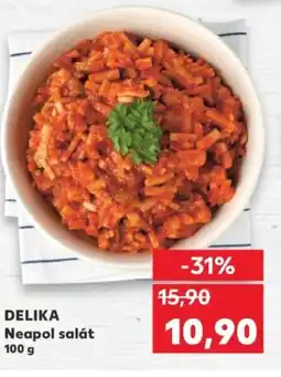 Kaufland DELIKA Neapol salát nabídka
