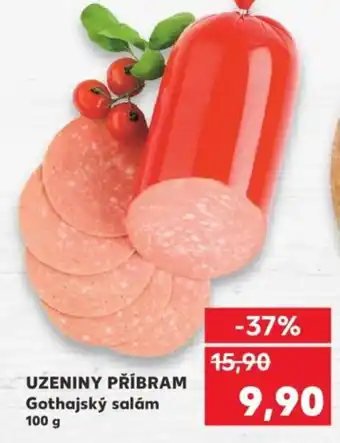 Kaufland UZENINY PŘÍBRAM Gothajský salám nabídka