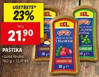 Lidl PAŠTIKA, 180 g nabídka