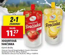 Lidl JOGURTOVÁ SVAČINKA, 120 g nabídka