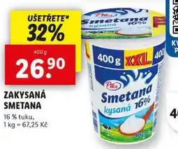 Lidl ZAKYSANÁ SMETANA, 400 g nabídka