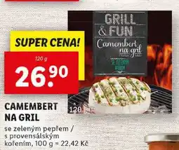 Lidl CAMEMBERT NA GRIL, 120 g nabídka