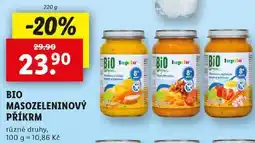 Lidl BIO MASOZELENINOVÝ PŘÍKRM, 220 g nabídka