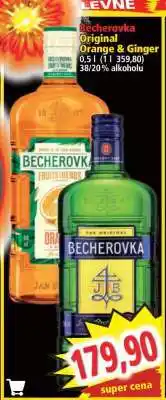 Norma Becherovka Original Orange & Ginger nabídka