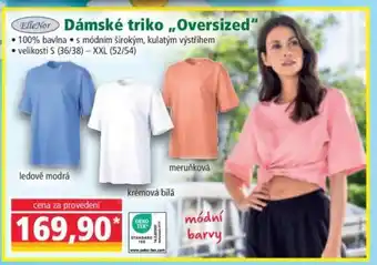 Norma Dámské triko „Oversized“ nabídka