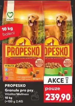 Kaufland Propesko granule pro psy nabídka