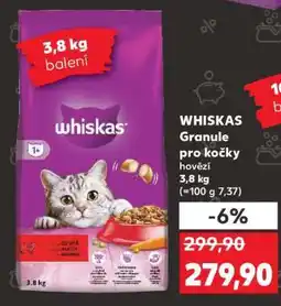 Kaufland Whiskas Granule pro kočky nabídka