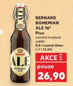 Kaufland BERNARD BOHEMIAN ALE 16° nabídka