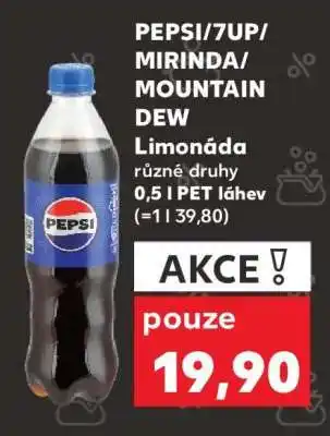 Kaufland PEPSI/7UP/ MIRINDA/ MOUNTAIN DEW nabídka