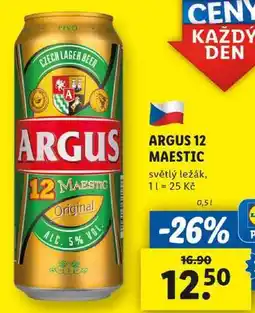 Lidl ARGUS 12 MAESTIC, 0,5 l nabídka