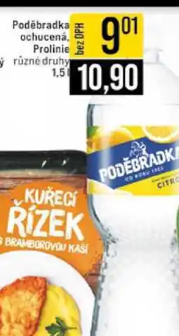 Jip Poděbradka ochucená, Prolinie různé druhy 1.5l nabídka