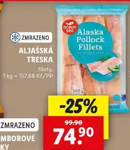 Lidl ALJAŠSKÁ TRESKA, 500 g nabídka