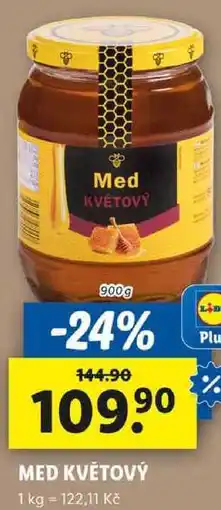 Lidl MED KVĚTOVÝ, 200 g nabídka