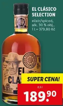 Lidl EL CLÁSICO SELECTION, 0,5 l nabídka