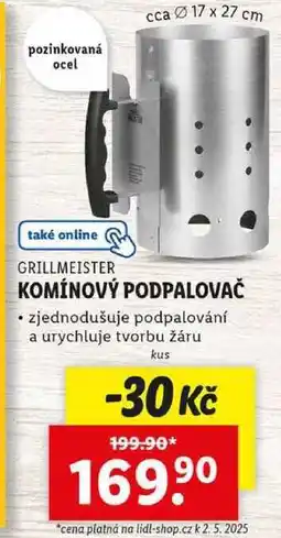Lidl KOMÍNOVÝ PODPALOVAČ nabídka